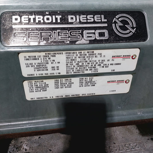 MOTOR DETROIT DDEC4